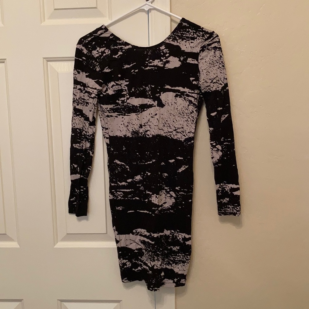 Super cool! ACID WASH DRESS!